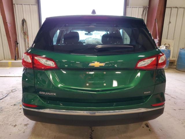 2GNAXREV0J6244000 - 2018 CHEVROLET EQUINOX LS GREEN photo 6