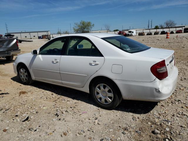 4T1BE32K33U217142 - 2003 TOYOTA CAMRY LE WHITE photo 2