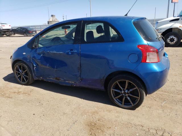 JTDJT923475101434 - 2007 TOYOTA YARIS BLUE photo 2