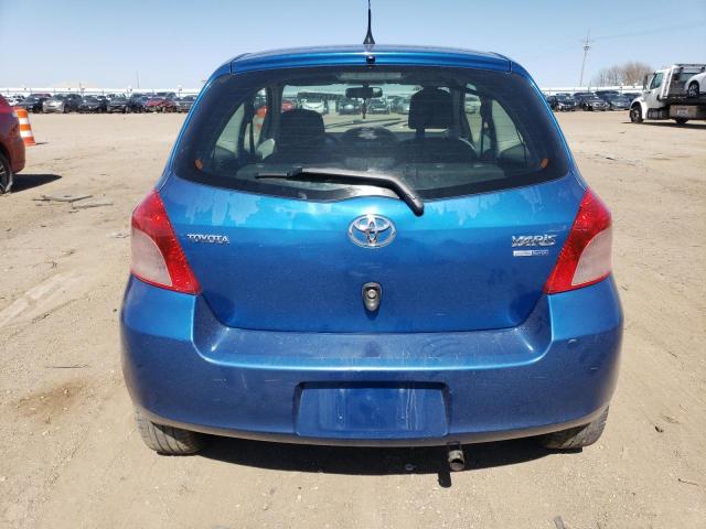 JTDJT923475101434 - 2007 TOYOTA YARIS BLUE photo 6