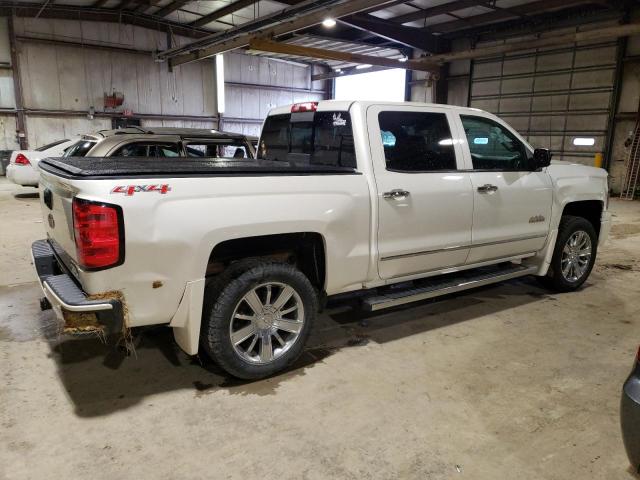 3GCUKTEC3EG337488 - 2014 CHEVROLET SILVERADO K1500 HIGH COUNTRY WHITE photo 3