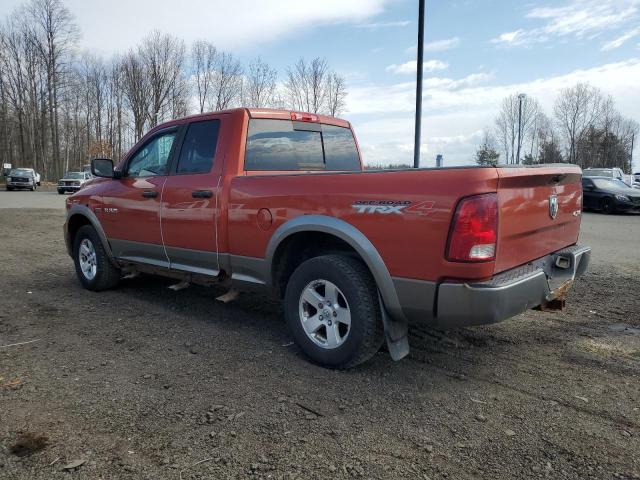 1D3HV18T89S724147 - 2009 DODGE RAM 1500 ORANGE photo 2