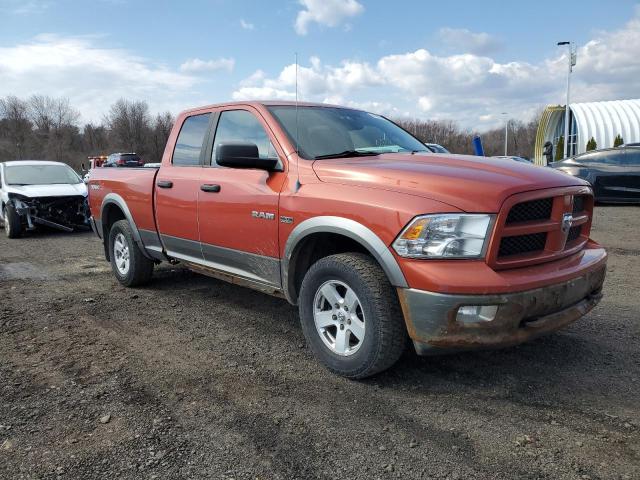 1D3HV18T89S724147 - 2009 DODGE RAM 1500 ORANGE photo 4