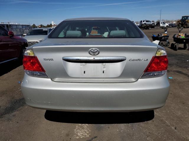 4T1BE32K15U987925 - 2005 TOYOTA CAMRY LE SILVER photo 6