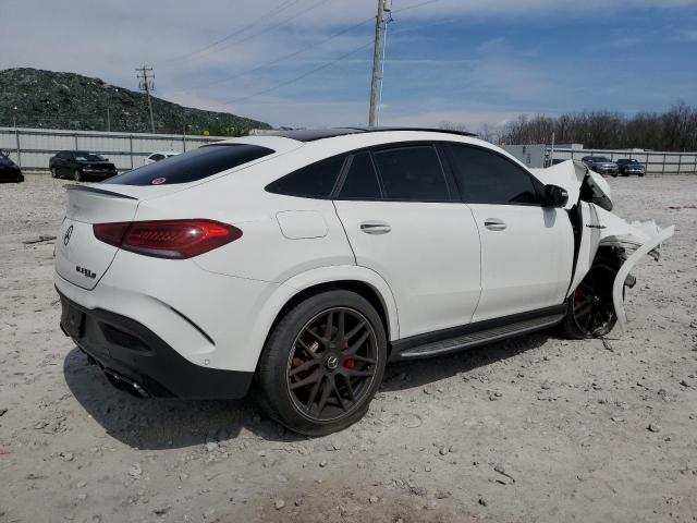 4JGFD8KB9MA393763 - 2021 MERCEDES-BENZ GLE COUPE 63 S 4MATIC AMG WHITE photo 3