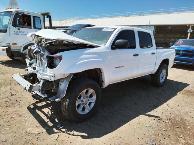 5TEJU62N56Z279118 - 2006 TOYOTA TACOMA DOUBLE CAB PRERUNNER WHITE photo 1