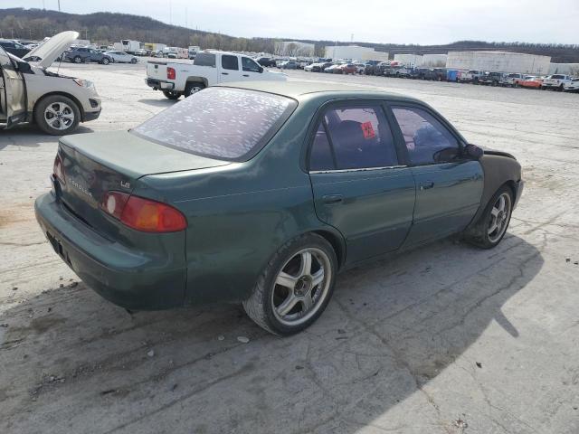 1NXBR12E62Z604818 - 2002 TOYOTA COROLLA CE GREEN photo 3