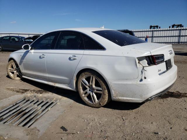 WAUGFAFC3GN015641 - 2016 AUDI A6 PREMIUM PLUS WHITE photo 2