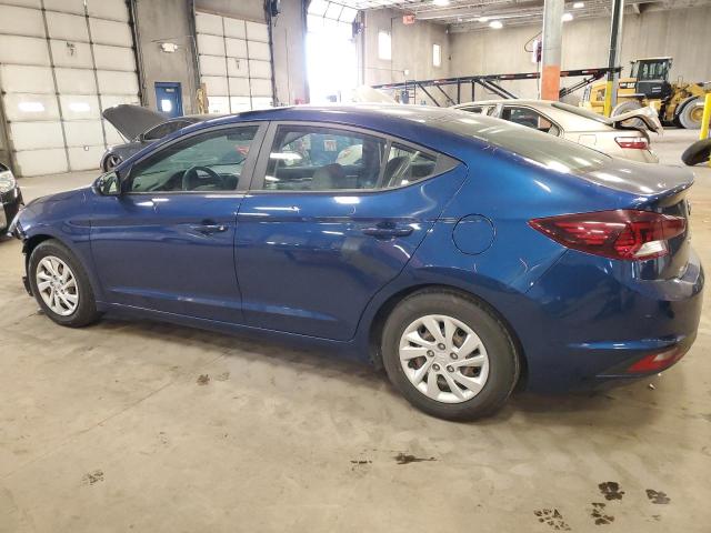 5NPD74LF9KH468058 - 2019 HYUNDAI ELANTRA SE BLUE photo 2