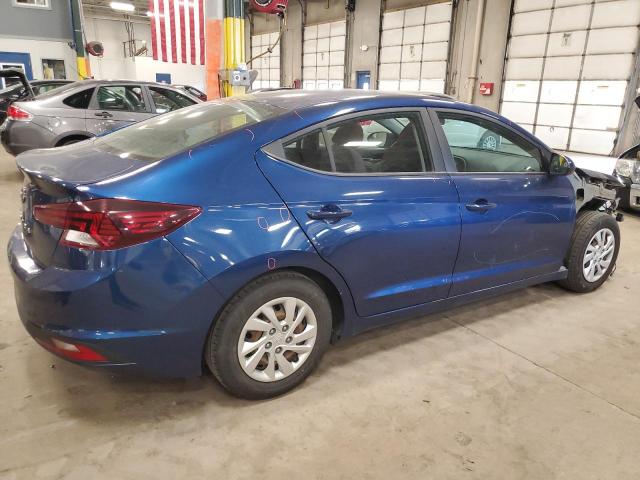 5NPD74LF9KH468058 - 2019 HYUNDAI ELANTRA SE BLUE photo 3