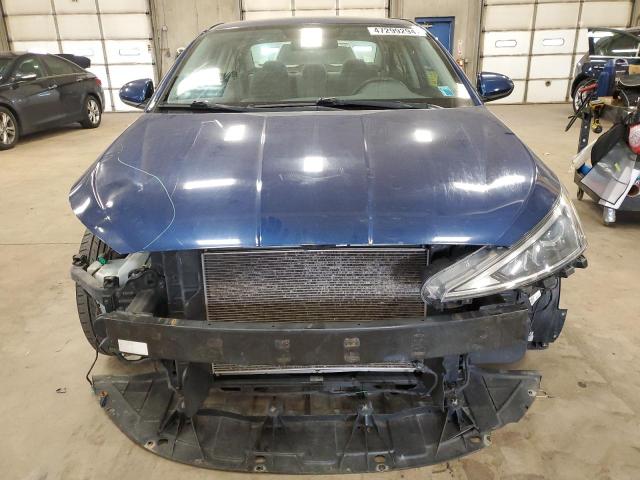 5NPD74LF9KH468058 - 2019 HYUNDAI ELANTRA SE BLUE photo 5