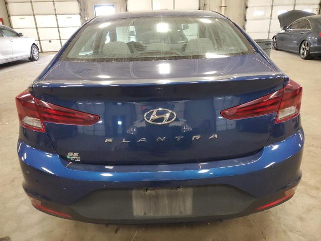 5NPD74LF9KH468058 - 2019 HYUNDAI ELANTRA SE BLUE photo 6