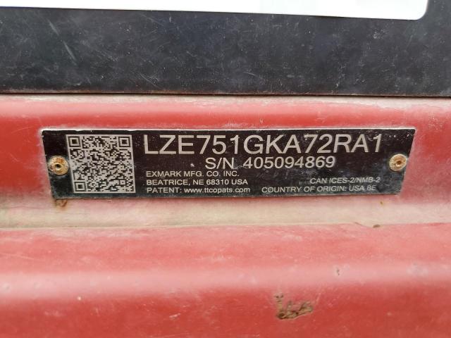 405094869 - 2019 EXMA MOWER RED photo 10