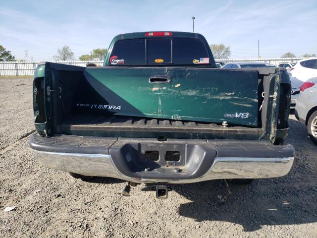 5TBRT34163S396366 - 2003 TOYOTA TUNDRA ACCESS CAB SR5 GREEN photo 6