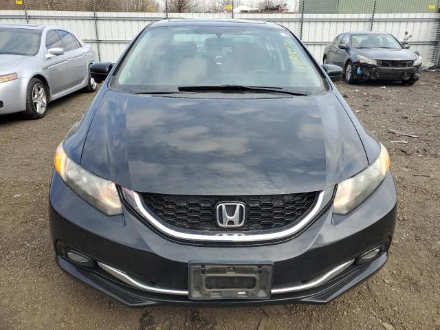 2HGFB2F93FH508989 - 2015 HONDA CIVIC EXL შავი ფოტო 5