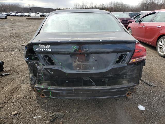 2HGFB2F93FH508989 - 2015 HONDA CIVIC EXL შავი ფოტო 6