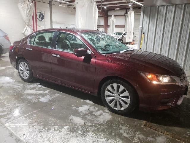 1HGCR2F7XFA133646 - 2015 HONDA ACCORD EX BURGUNDY photo 4