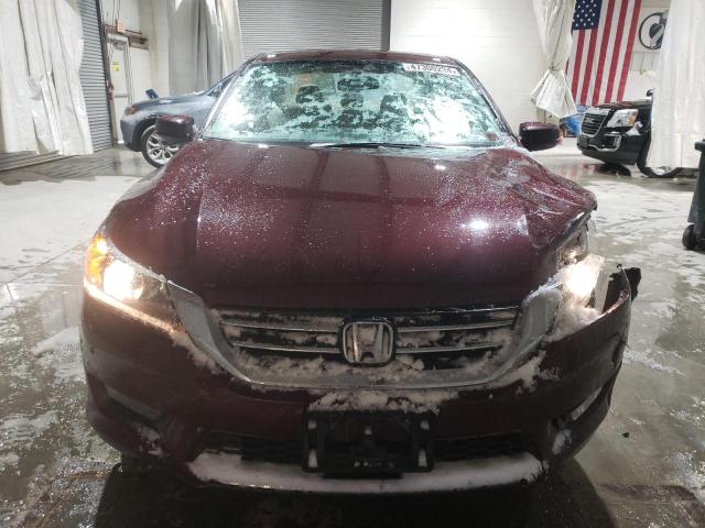 1HGCR2F7XFA133646 - 2015 HONDA ACCORD EX BURGUNDY photo 5