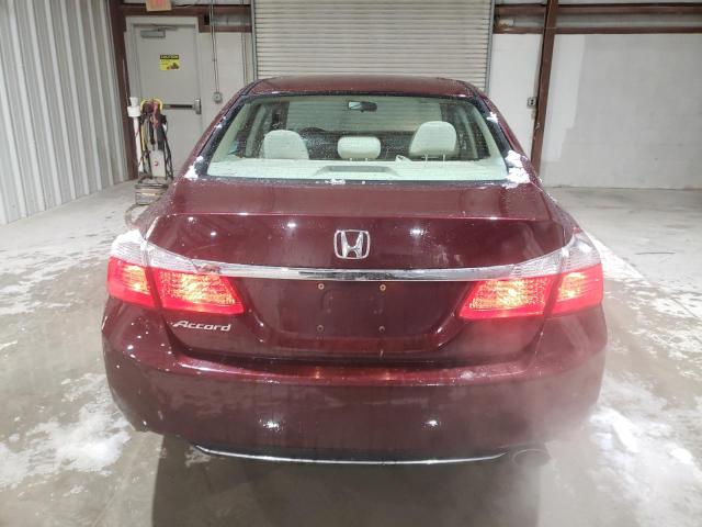 1HGCR2F7XFA133646 - 2015 HONDA ACCORD EX BURGUNDY photo 6