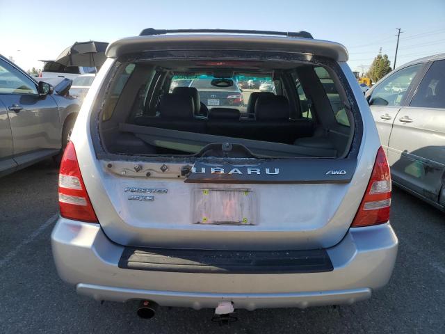 JF1SG656X4H723386 - 2004 SUBARU FORESTER 2.5XS Серебристый фото 6