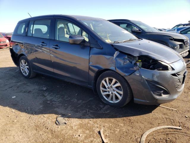 JM1CW2BL2C0108218 - 2012 MAZDA 5 GRAY photo 4