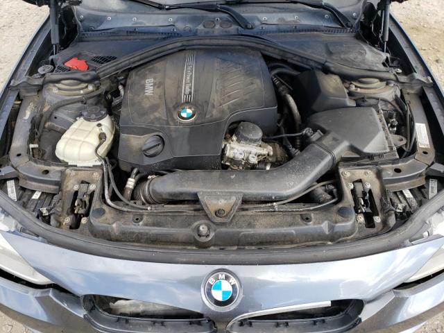 WBA3B9G57ENR91119 - 2014 BMW 335 XI GRAY photo 12