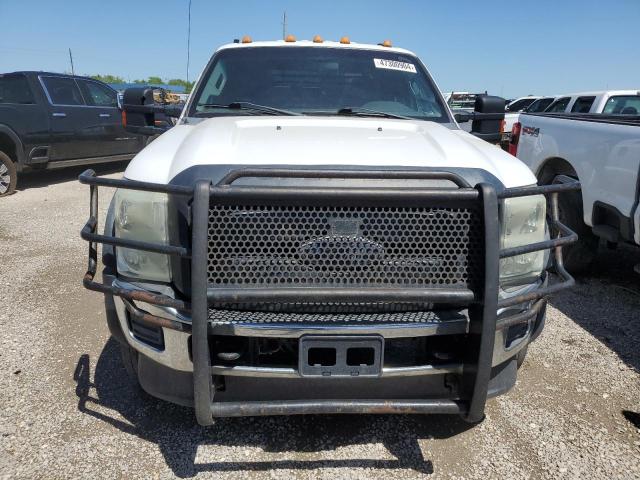 1FD0W5HT3FEA53695 - 2015 FORD F550 SUPER DUTY WHITE photo 5