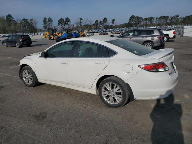 1YVHZ8CH8A5M22833 - 2010 MAZDA 6 I WHITE photo 2