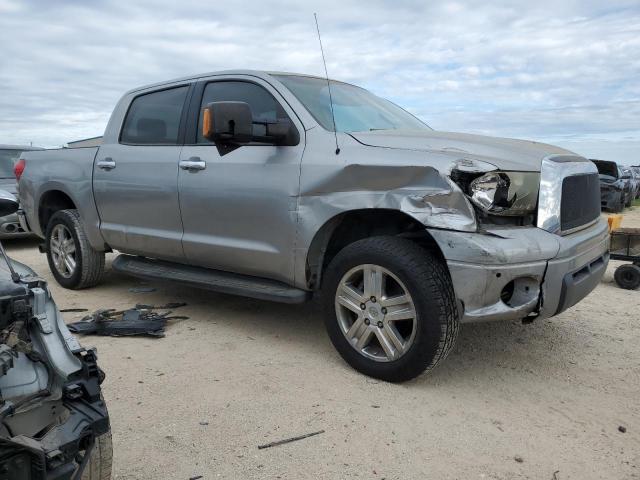 5TBEV58147S455967 - 2007 TOYOTA TUNDRA CREWMAX LIMITED GRAY photo 4