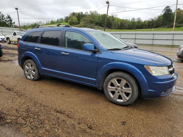 3D4PG6FV7AT107506 - 2010 DODGE JOURNEY R/T BLUE photo 4