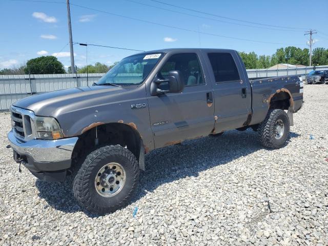 1FTNW21FX2EB25967 - 2002 FORD F250 SUPER DUTY GRAY photo 1