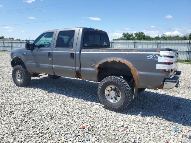 1FTNW21FX2EB25967 - 2002 FORD F250 SUPER DUTY GRAY photo 2