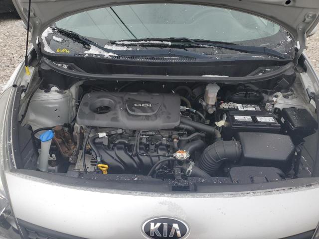 KNADM4A36G6641552 - 2016 KIA RIO LX SILVER photo 11