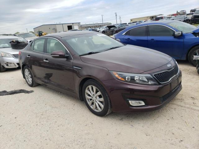 5XXGN4A76FG437558 - 2015 KIA OPTIMA EX BURGUNDY photo 4