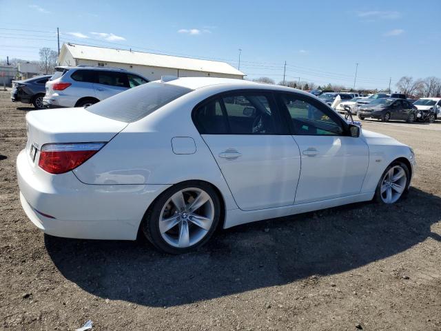 WBANU53518CT16769 - 2008 BMW 528 I WHITE photo 3