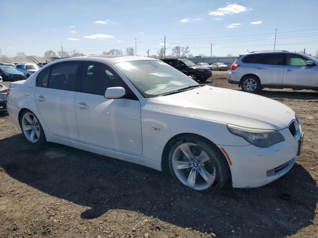 WBANU53518CT16769 - 2008 BMW 528 I WHITE photo 4