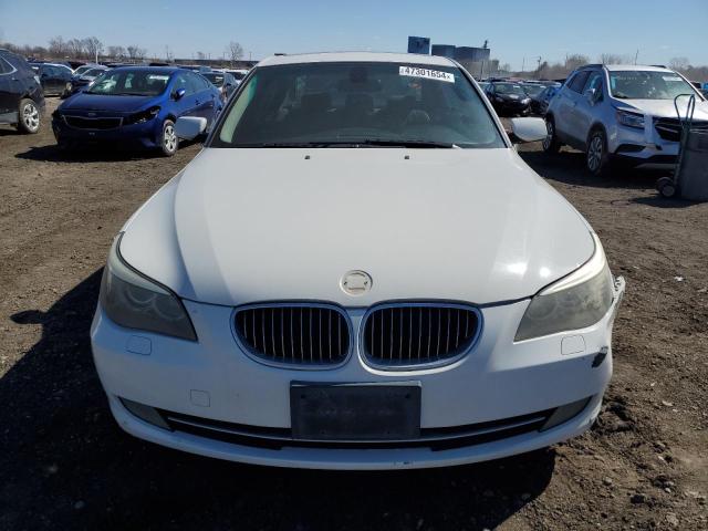 WBANU53518CT16769 - 2008 BMW 528 I WHITE photo 5