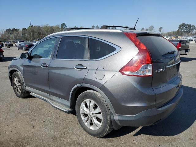 5J6RM4H71CL018315 - 2012 HONDA CR-V EXL CHARCOAL photo 2