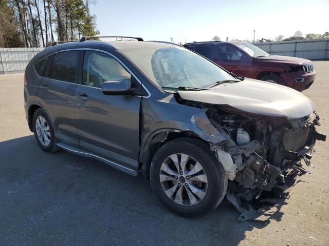 5J6RM4H71CL018315 - 2012 HONDA CR-V EXL CHARCOAL photo 4