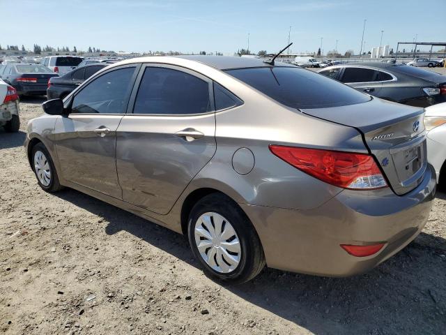 KMHCT4AE3EU744175 - 2014 HYUNDAI ACCENT GLS GRAY photo 2