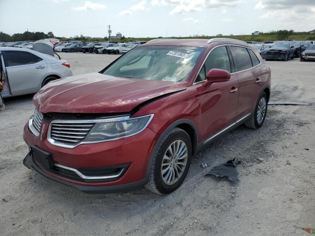 2LMTJ6KR8GBL48761 - 2016 LINCOLN MKX SELECT RED photo 1