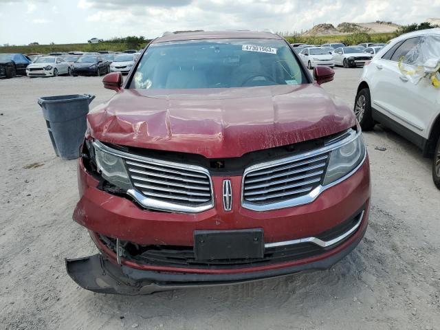 2LMTJ6KR8GBL48761 - 2016 LINCOLN MKX SELECT RED photo 5