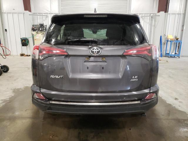 JTMBFREV1HJ714760 - 2017 TOYOTA RAV4 LE GRAY photo 6