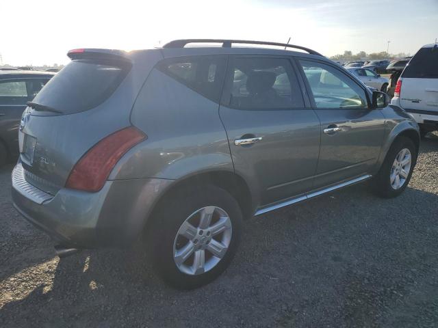 JN8AZ08W56W520806 - 2006 NISSAN MURANO SL GRAY photo 3