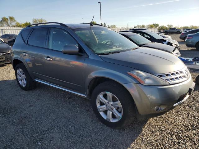 JN8AZ08W56W520806 - 2006 NISSAN MURANO SL GRAY photo 4