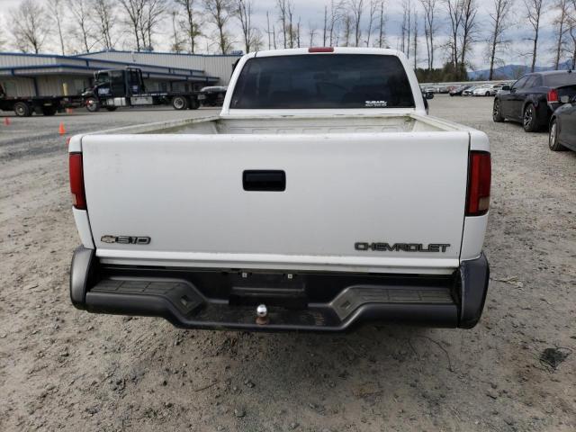 1GCDT19X2VK237695 - 1997 CHEVROLET S TRUCK S10 WHITE photo 6