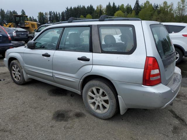 JF1SG65655H732188 - 2005 SUBARU FORESTER 2.5XS SILVER photo 2