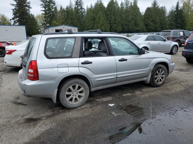 JF1SG65655H732188 - 2005 SUBARU FORESTER 2.5XS ვერცხლისფერი ფოტო 3