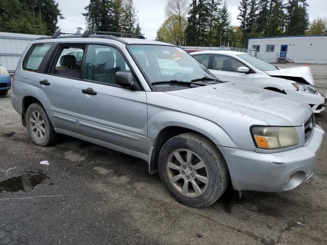 JF1SG65655H732188 - 2005 SUBARU FORESTER 2.5XS ვერცხლისფერი ფოტო 4