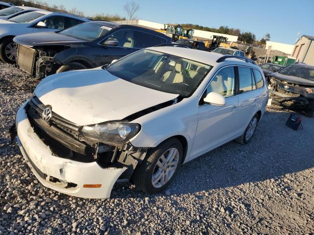 3VWPL7AJ5EM627185 - 2014 VOLKSWAGEN JETTA TDI WHITE photo 1